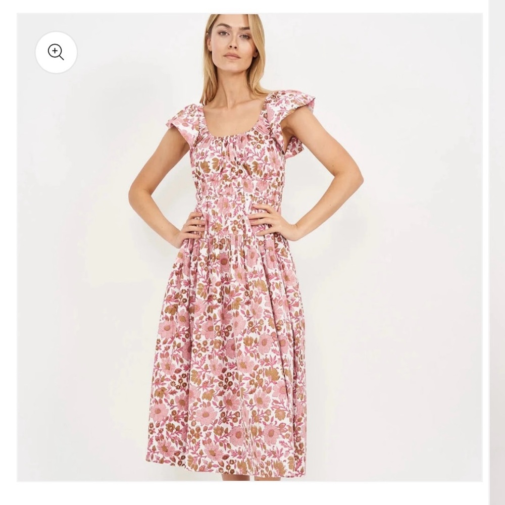 Marea nwt jane dress in shell orsay size medium